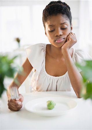 sad diet girl